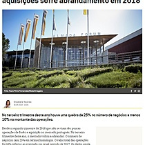 Mercado portugus de fuses e aquisies sofre abrandamento em 2018
